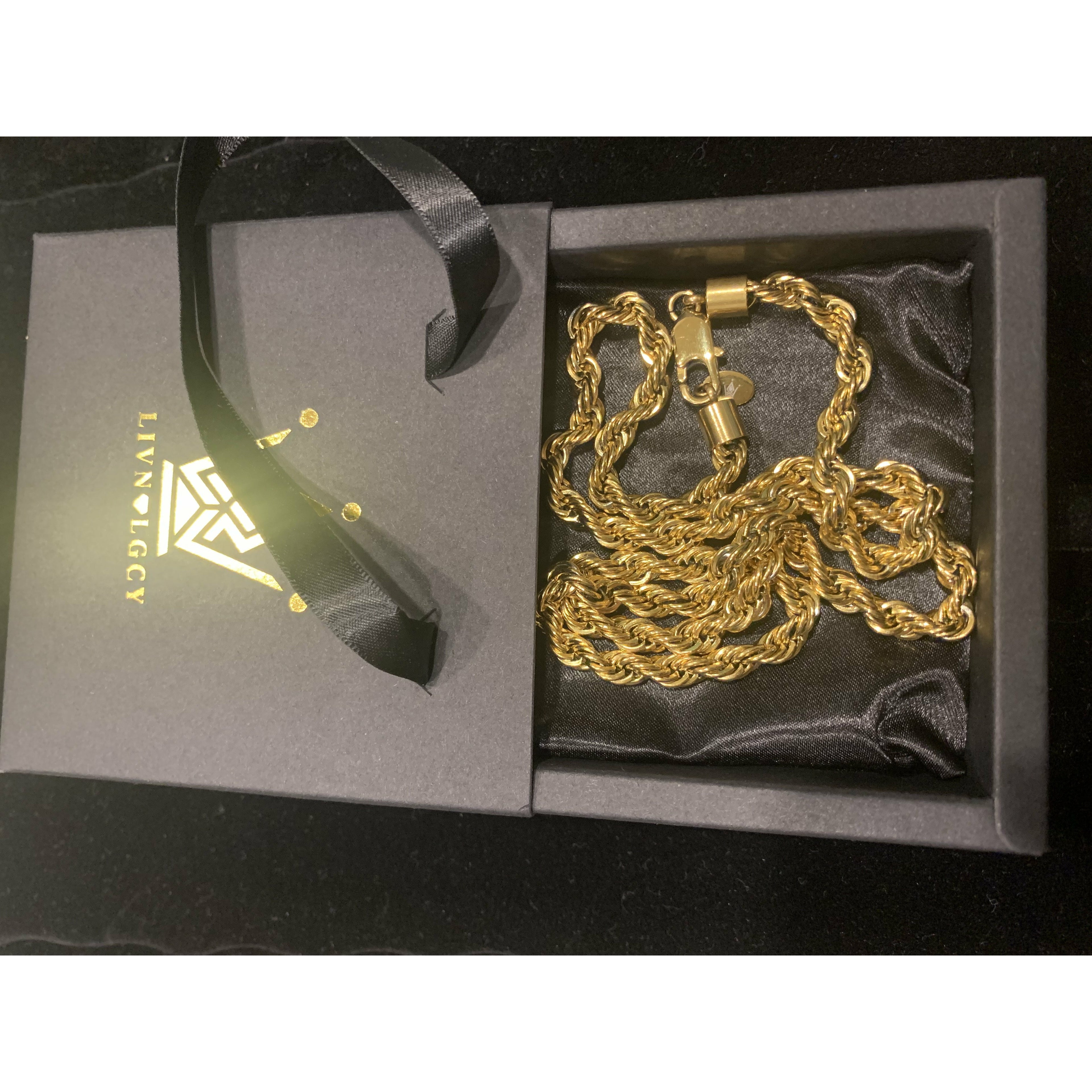 6mm Rope Chain 14k