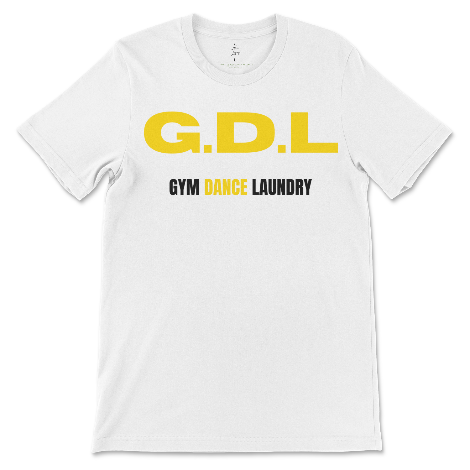 Gym Dance Laundry T-Shirt From Liv'n Legacy