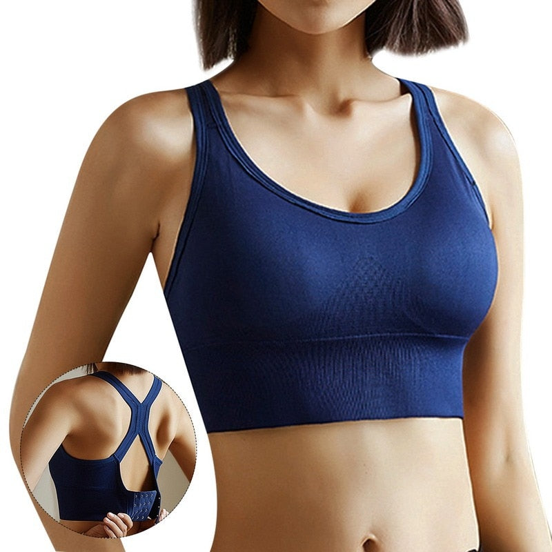 Corset Push Up Sports Bra