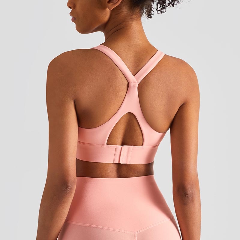 Shockproof Push Up Fitness Sports Bra