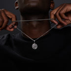 Layered Necklaces With Compass Pendant