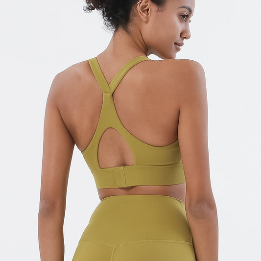 Shockproof Push Up Fitness Sports Bra