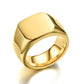 Simple Wide Panel Ring