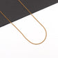 Simple Rectangle Pendant Necklace