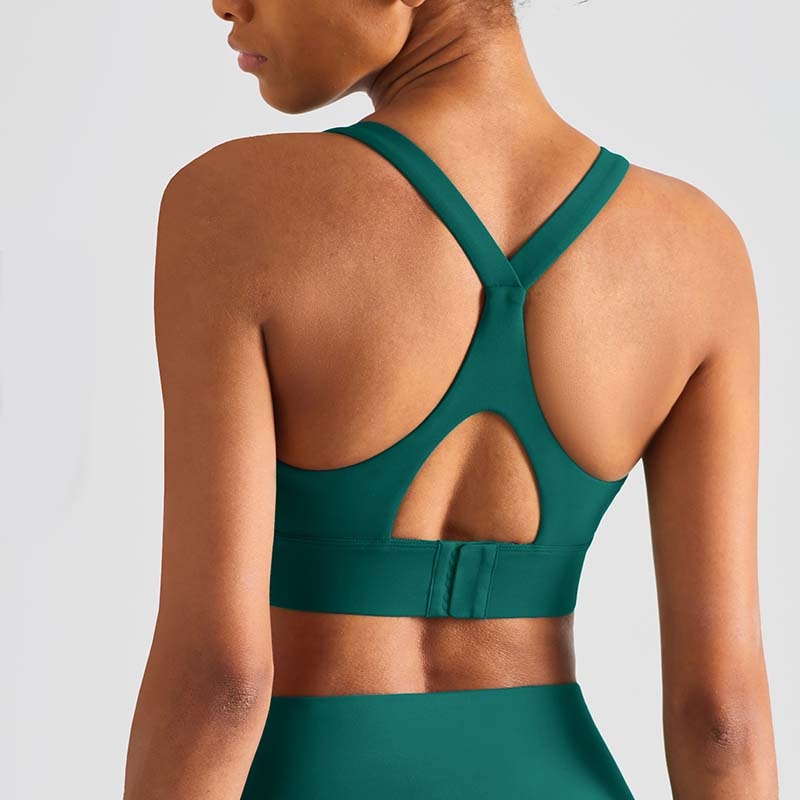Shockproof Push Up Fitness Sports Bra
