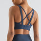 Shockproof Push Up Fitness Sports Bra