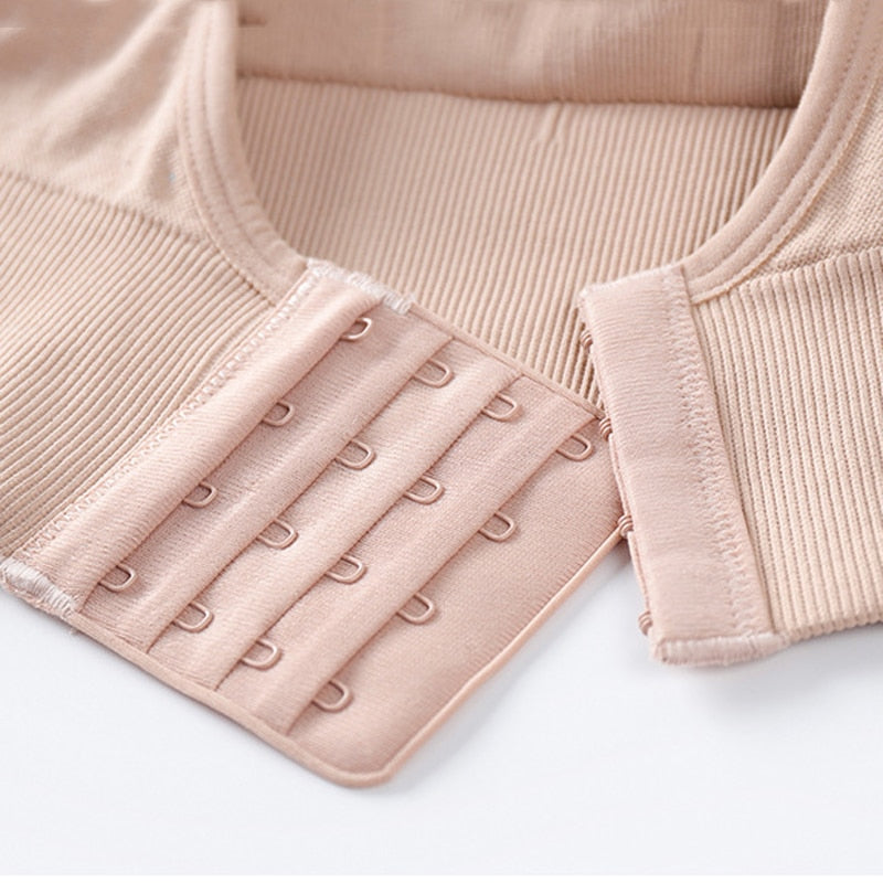 Corset Push Up Sports Bra