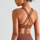 Shockproof Push Up Fitness Sports Bra