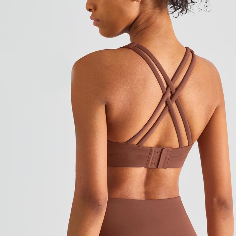Shockproof Push Up Fitness Sports Bra