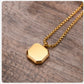 Layered Necklaces With Geometric Natural Stone Square Pendant