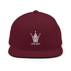 Oxblood Emblem Snapback Hat
