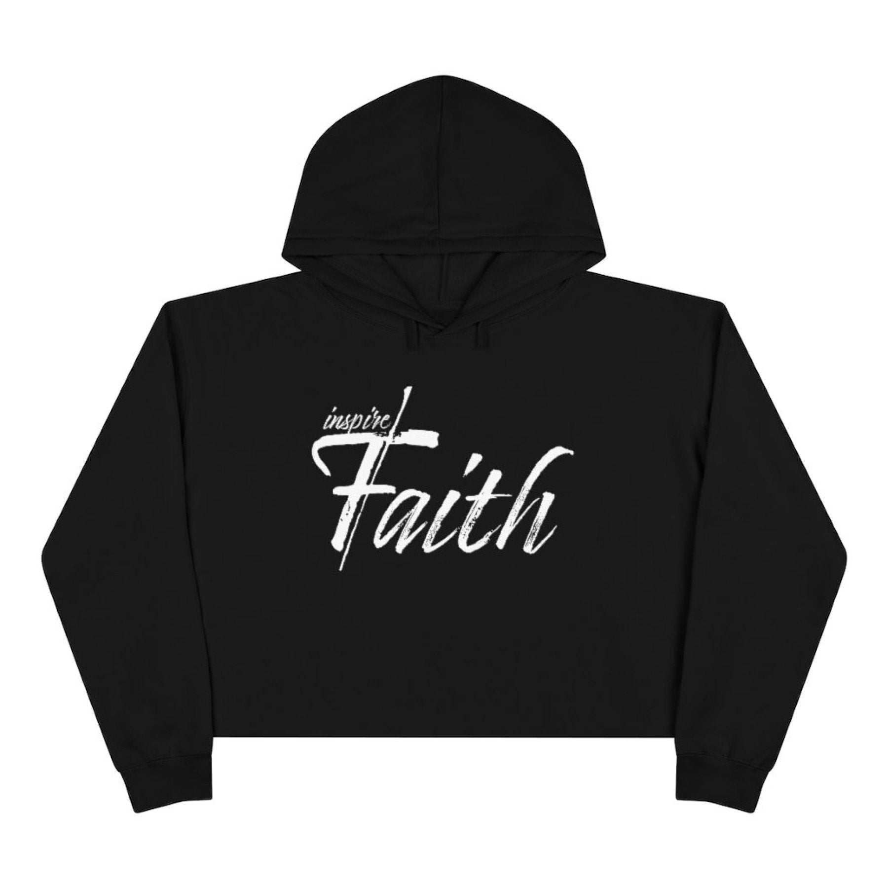 Crop Top Hoodie - Inspire Faith