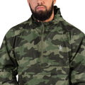 Embroidered Camouflaged Emblem Champion Packable Jacket