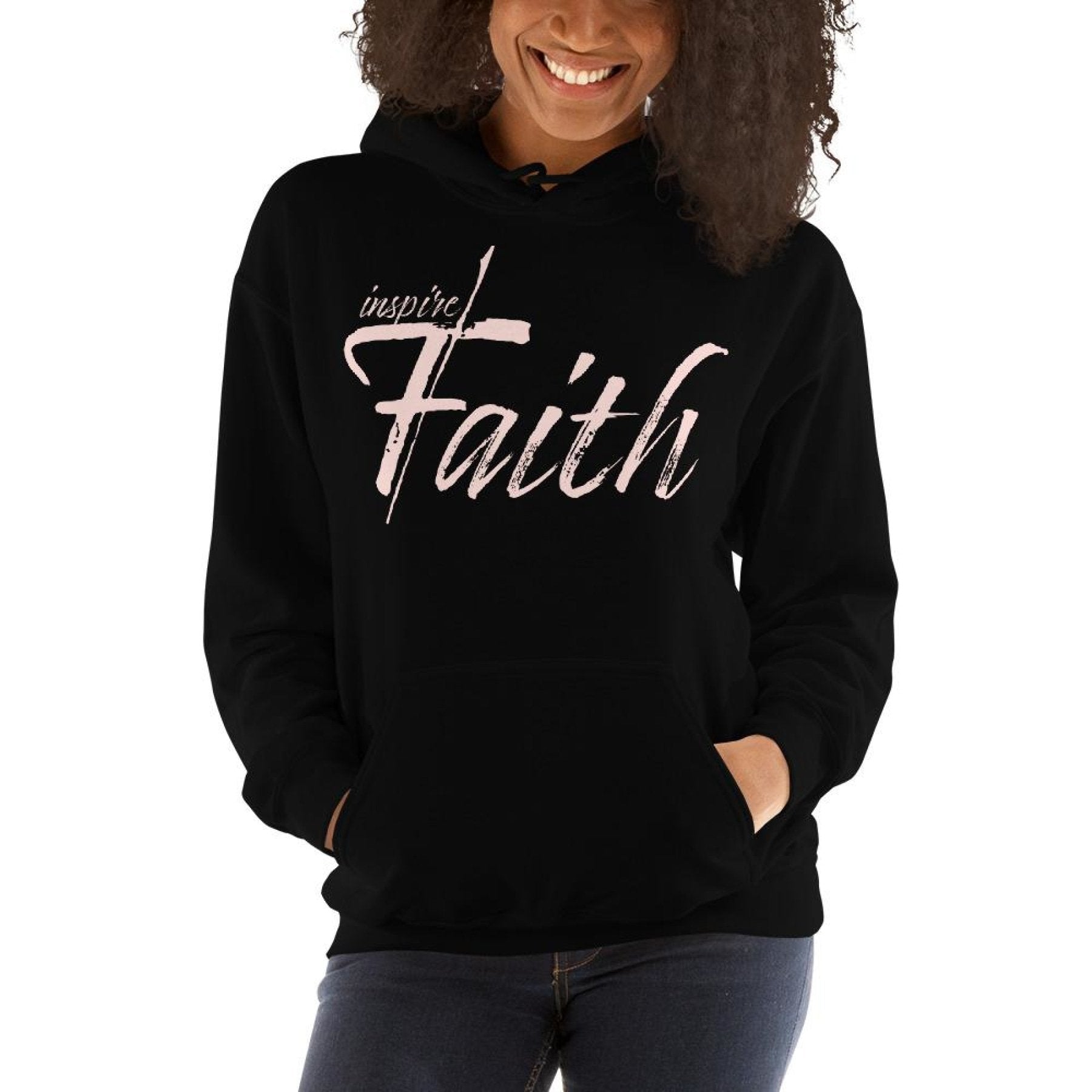 Hoodie Pink Graphic - Inspire Faith