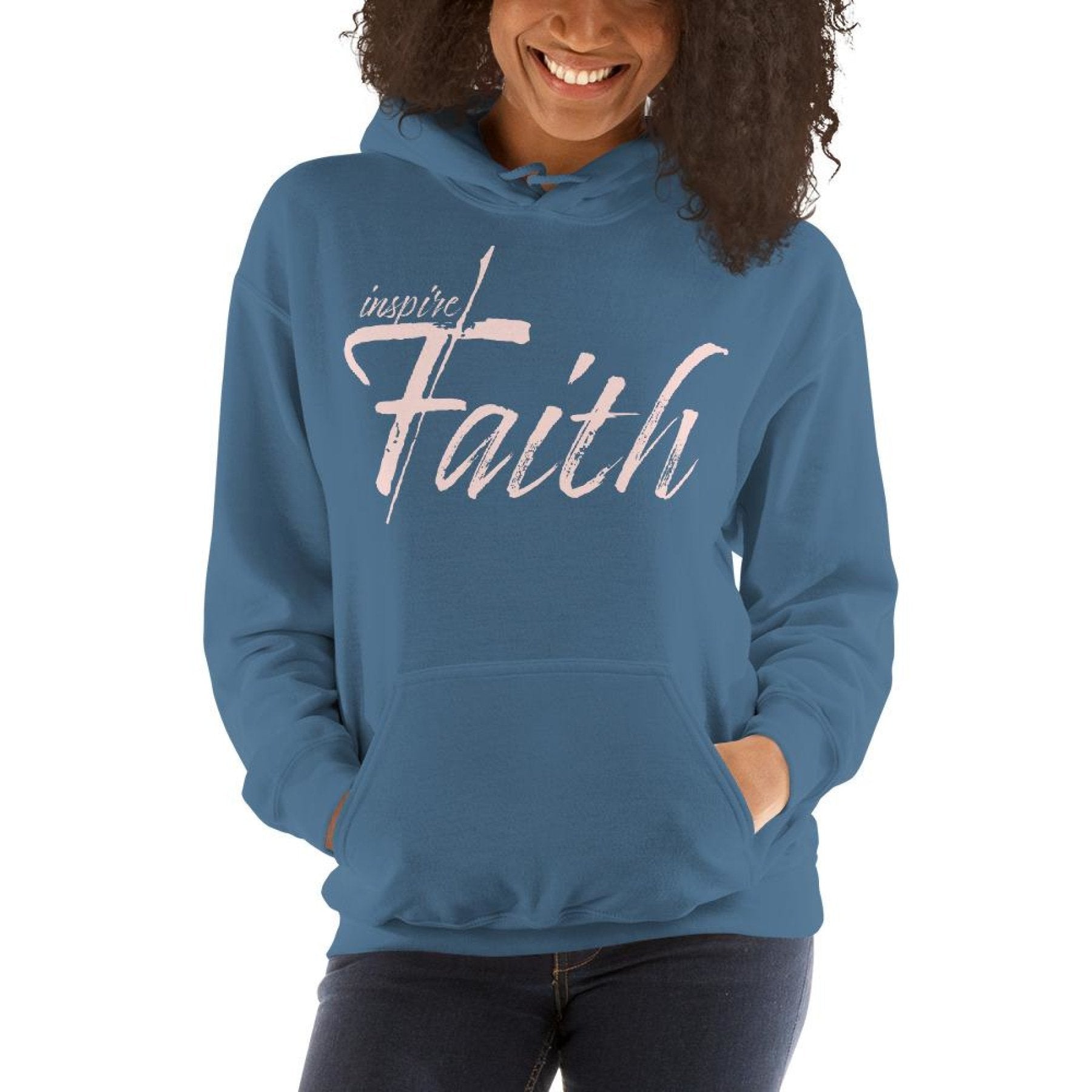 Hoodie Pink Graphic - Inspire Faith