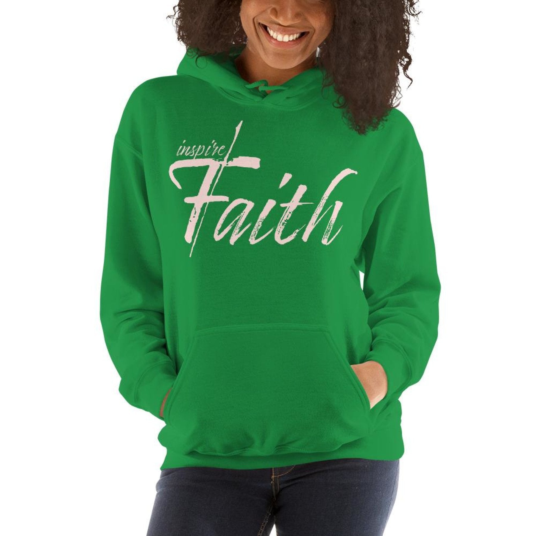 Hoodie Pink Graphic - Inspire Faith
