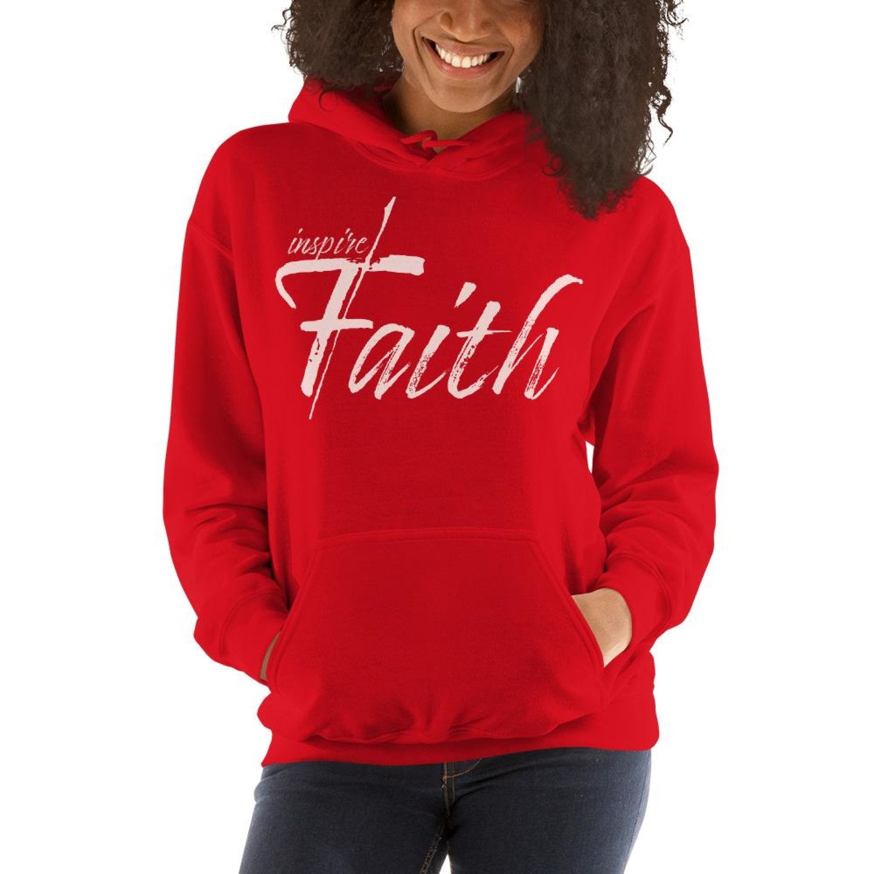 Hoodie Pink Graphic - Inspire Faith