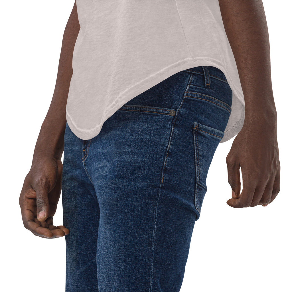 Marble Grey Liv'n Legacy Curved Hem T-Shirt