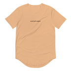 Peach Liv'n Legacy  Curved Hem T-Shirt