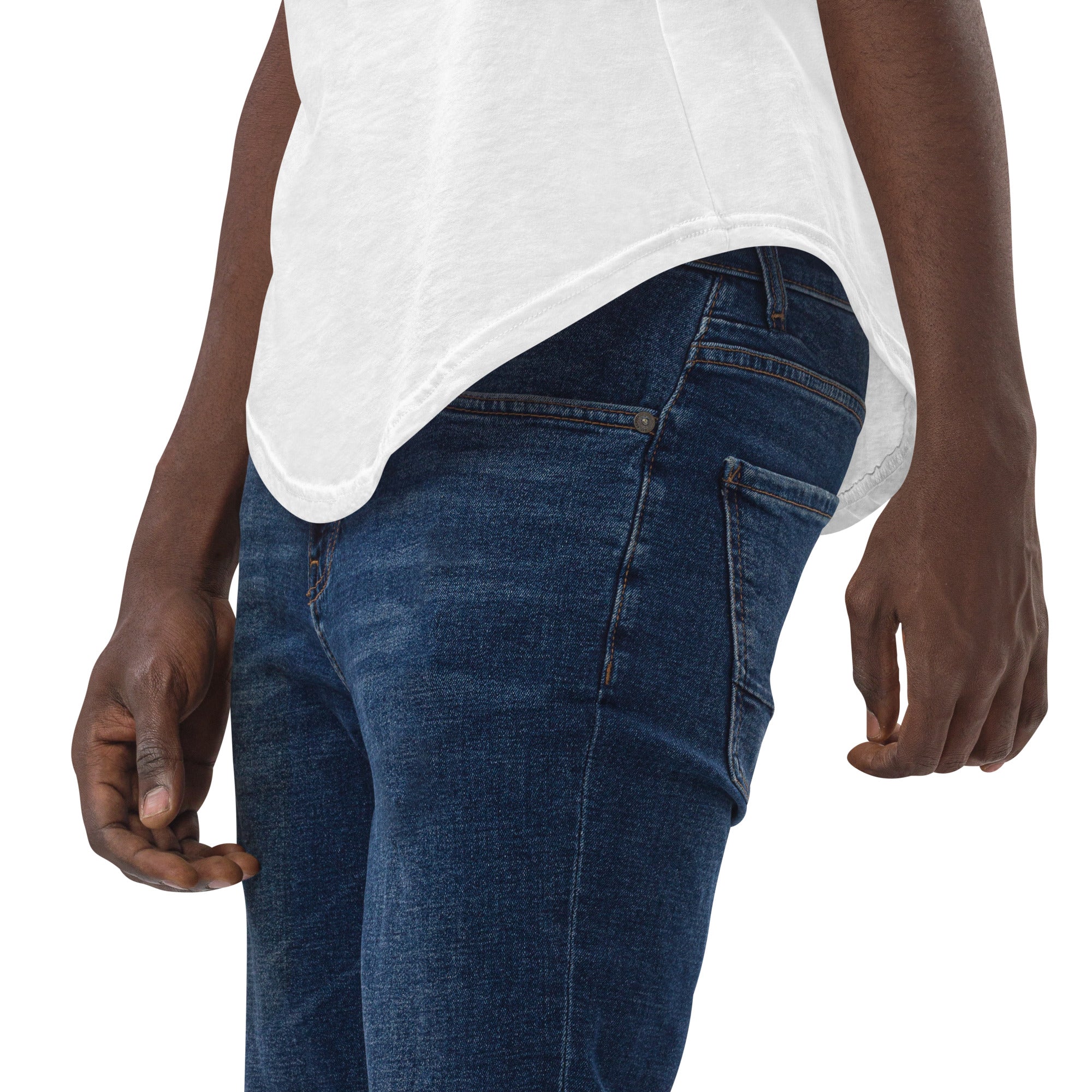 Off White Liv'n Legacy Curved Hem T-Shirt
