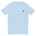 Sky Blue Fitted Emblem Tee