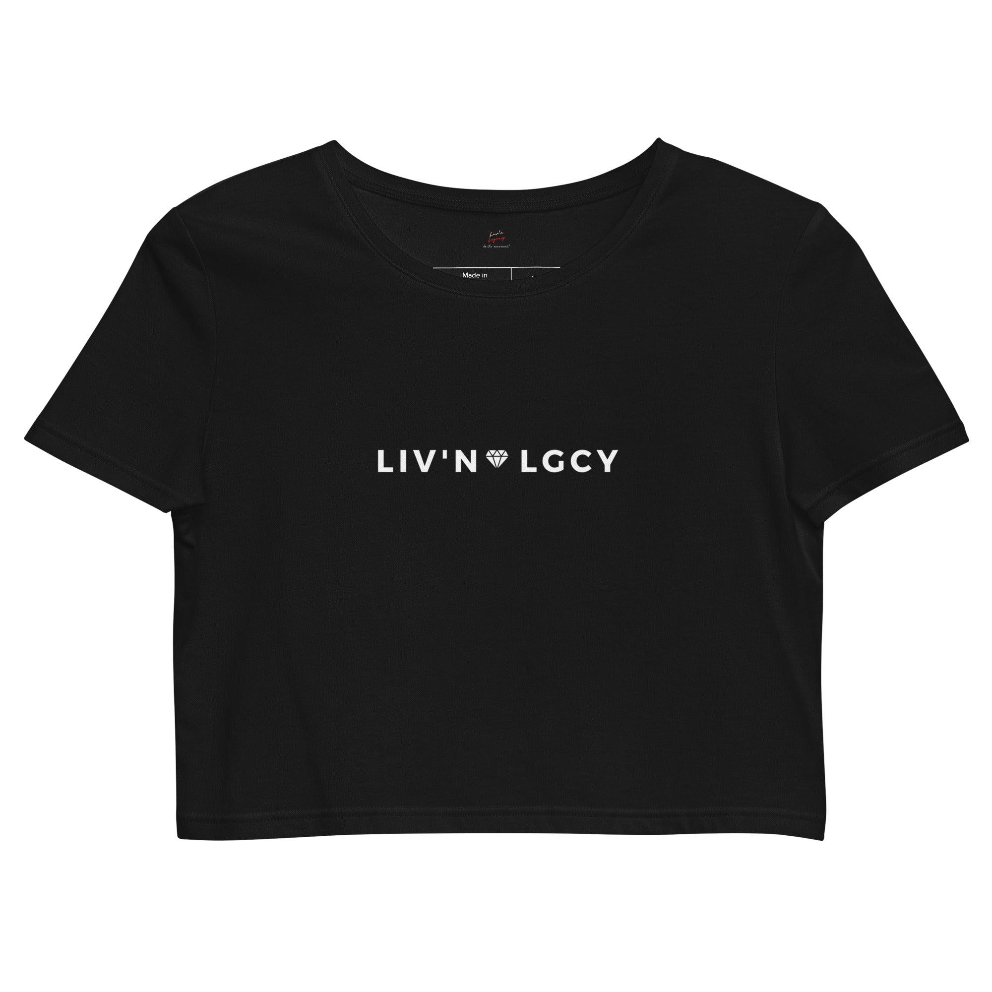 Liv'n Legacy Organic Crop Top