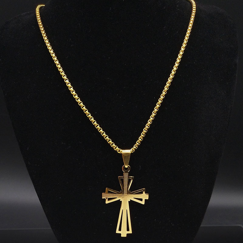 Cross Stainless Steel Necklace