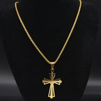Cross Stainless Steel Necklace