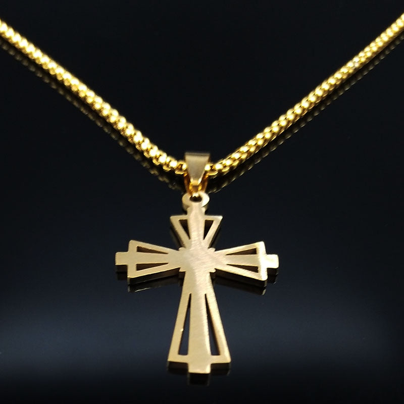 Cross Stainless Steel Necklace