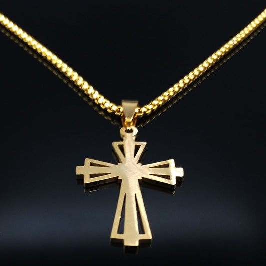 Cross Stainless Steel Necklace