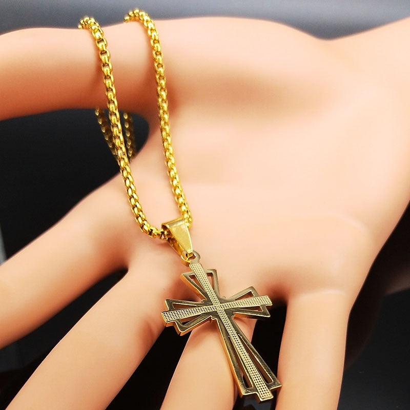 Cross Stainless Steel Necklace