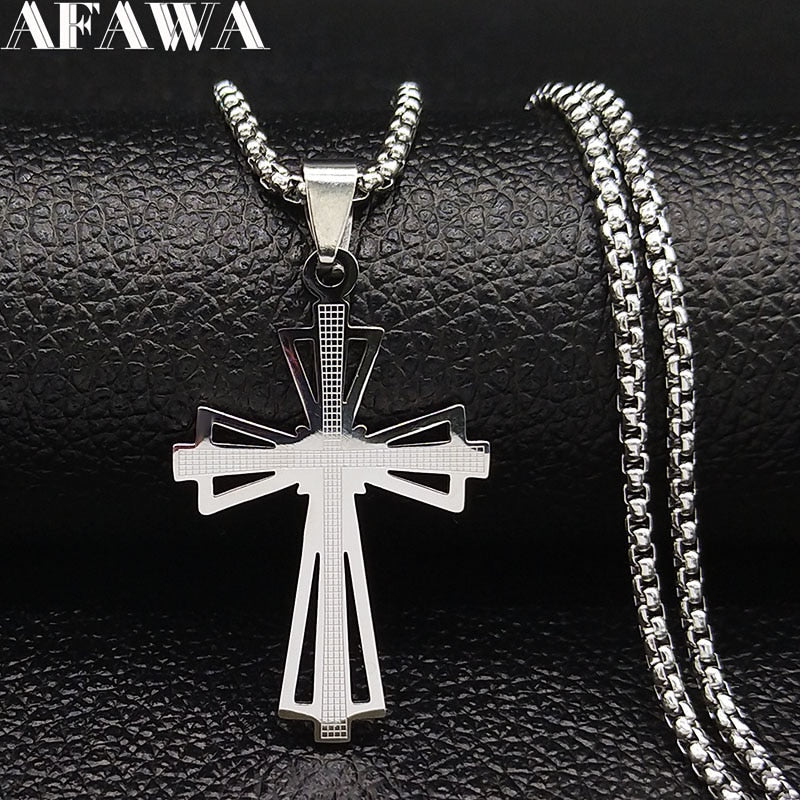 Cross Stainless Steel Necklace