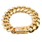 Cuban Link With Iced Out Clasp Liv'n Legacy 