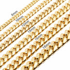 Cuban Link With Iced Out Clasp Liv'n Legacy 