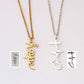 Create Your Own Custom Cursive Pendant