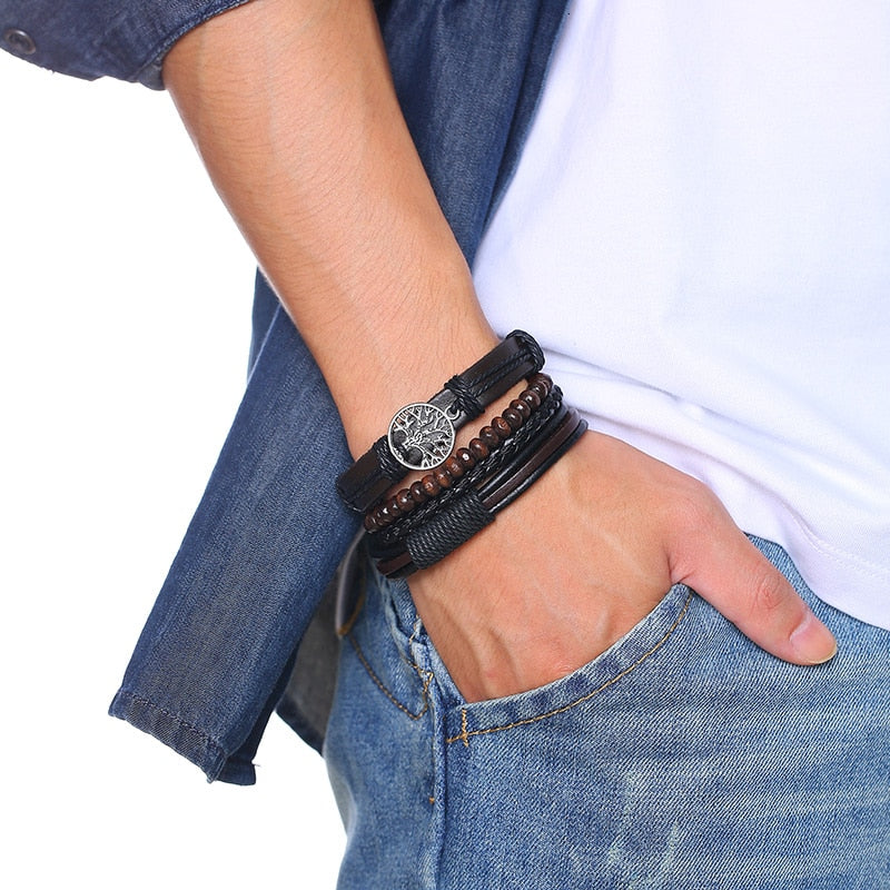 Vintage Leather Bracelets