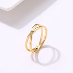 Cross Gold Ring