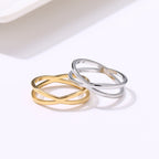 Cross Gold Ring