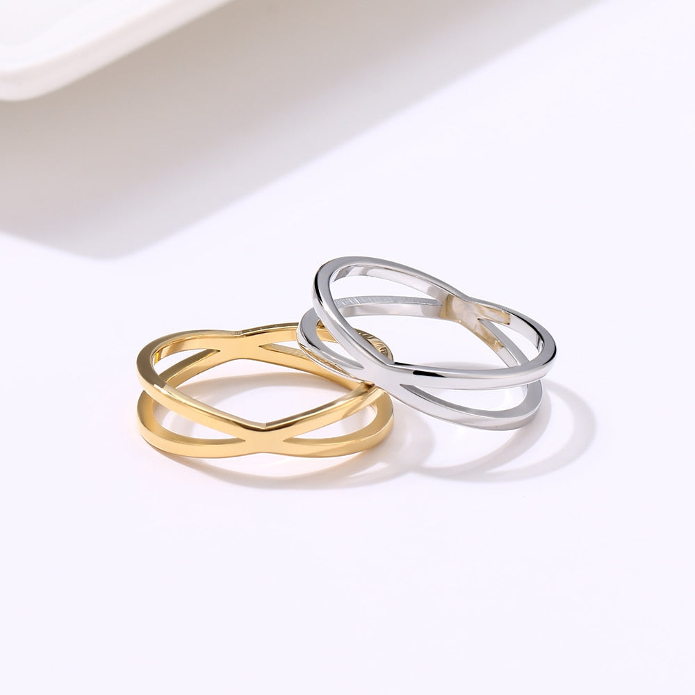 Cross Gold Ring