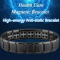 Black Stainless Steel Germanium Magnetic Bracelet