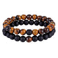 Couples Natural Stone Beaded Bracelet