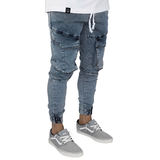 Slim Fit Denim Jeans With Side Pockets