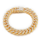 Iced Out Cuban Miami Link Bracelets