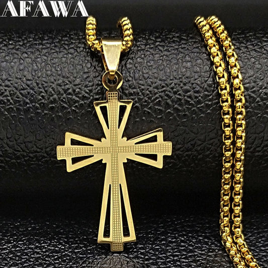 Cross Stainless Steel Necklace