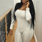 Long Sleeve Off Shoulder Jumpsuits