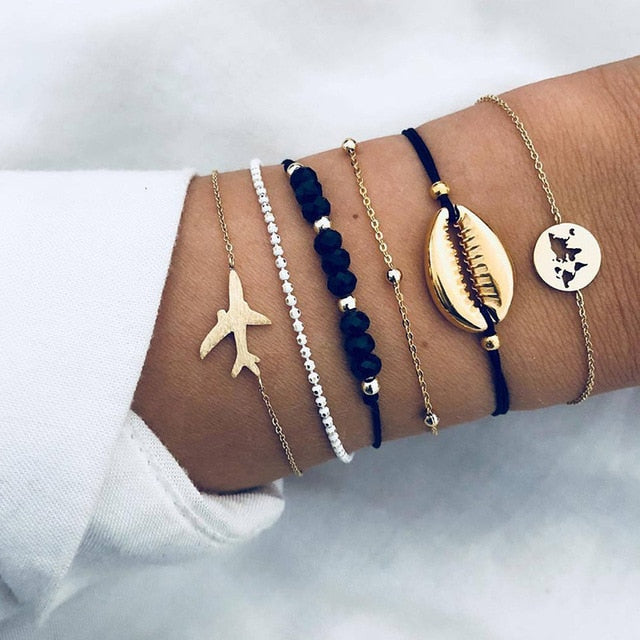Stone & Bead Variety Bracelets