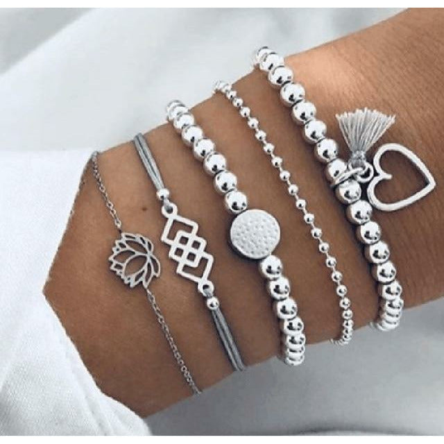 Stone & Bead Variety Bracelets
