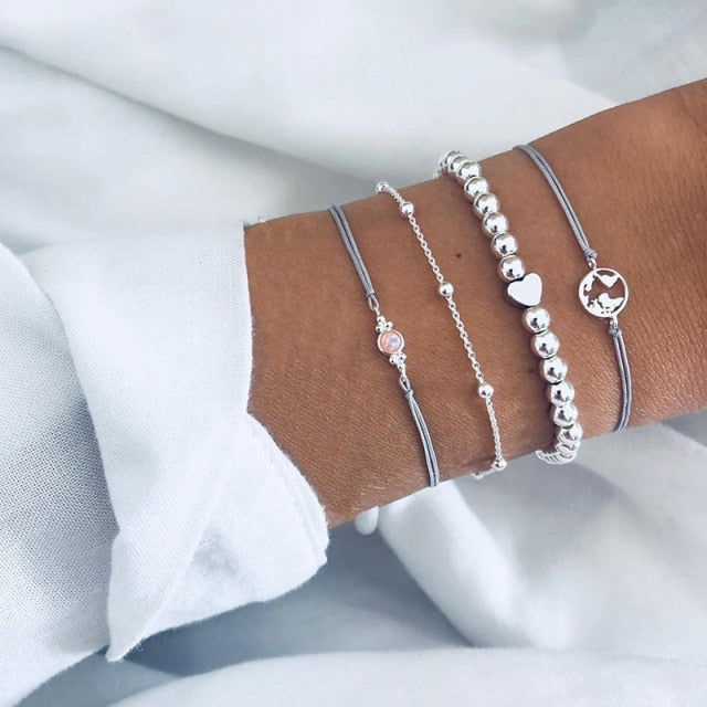 Stone & Bead Variety Bracelets