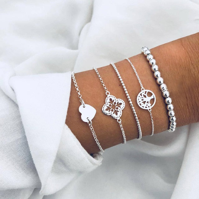 Stone & Bead Variety Bracelets