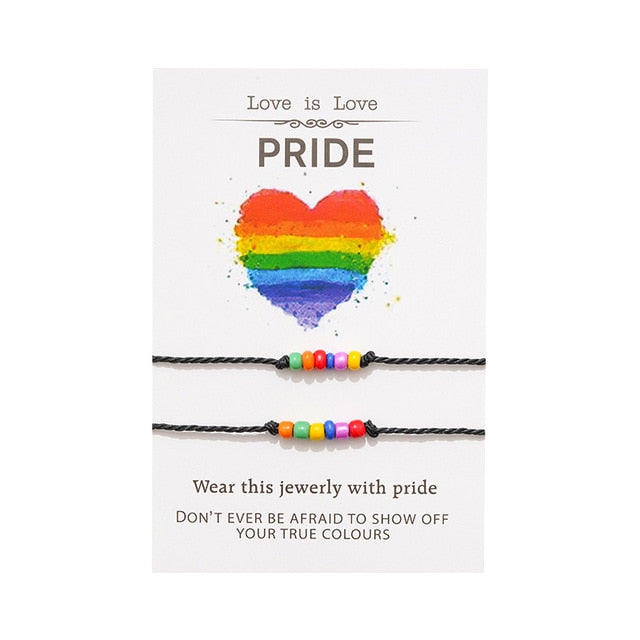 Simple Friendship Couples 2 Piece Bracelet Sets